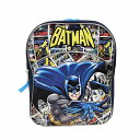 バットマン キッズ ミニ リュック 4.5リットル 14483 BATMAN DCコミック リュック 男の子 幼児 かっこいい 入園準備 通園バッグ キラキラ ミニバッグ バッグ インポート 輸入品