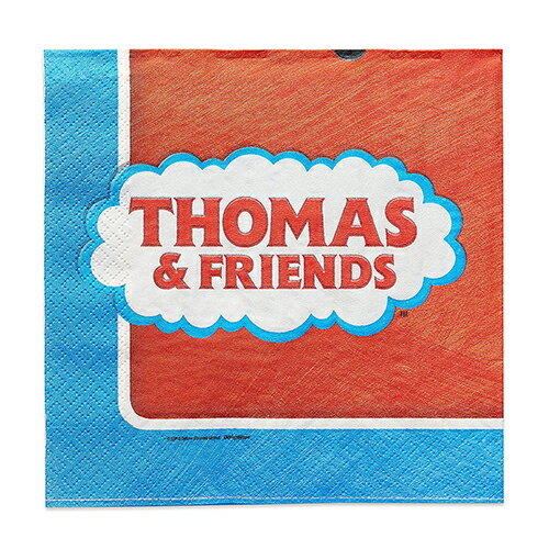 きかんしゃトーマス 紙ナプキン (L) 16枚入り 14667 パーシー ペーパーナプキン 使い捨て デコパージュ ハンドメイド パーティー 誕生日 トーマス かっこいい パーティーグッズ 男の子 インテリア 飾り付け 輸入品 インポート メール便配送 3