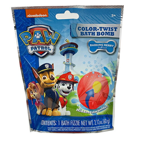 パウパトロール バスボム 入浴剤 15552 香り付き お風呂 入浴 バスフィズ パウパト グッズ かわいい インポート 輸入品のサムネイル