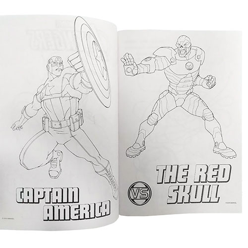 人気新品入荷 Avengers Jumbo Coloring Activity Book 80pg アベンジャーズ ぬりえ カラーリングブック キャプテンアメリカ 塗り絵 ぬり絵 アクティビティ 英語 知育玩具 マーベル Marvel 男の子 おもちゃ ヒーロー キャラクター 雑貨 グッズ 海外 輸入品