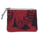 ムーミン ティッシュポーチ キャンプシリーズ リトルミイ BUR 16406 MOOMIN ティッシュケース ポーチ 小物入れ ポケットティッシュケース かわい...
