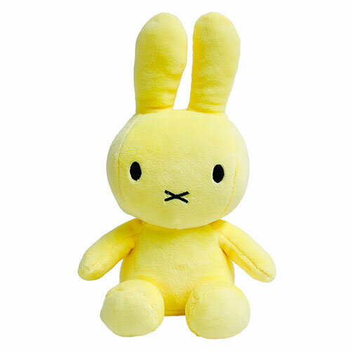 Miffy - ミッフィー ぬいぐるみ 7.5インチ ( BE KIND YELLOW ) 16461 Miffy グッズ イエロー ブルーナ ディックブルーナ おもちゃ かわいい うさぎ 絵本 キャラクター 雑貨 インポート ダグラス 7419