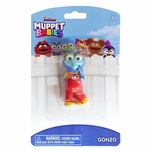 マペットベビー フィギュア ( ゴンゾ GONZO ) 17219d Muppet Babies Figure マペット グッズ 人形 おもちゃ ディズニーチャンネル アニメ キャラクター アメリカ 輸入 14180/14186