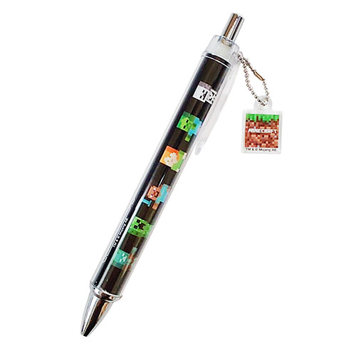 マインクラフト ボールペン ( 集合 ) 16565 マイクラ グッズ 文房具 文具 ステーショナリー Minecraft ゲーム キャラクター 日本製 ケイカンパニー MCT-BP-SGのサムネイル