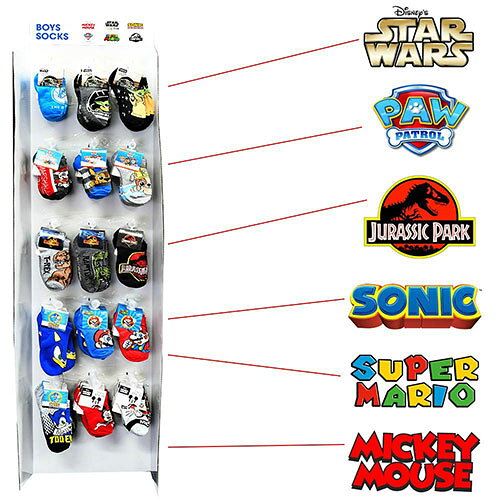 スターウォーズ 靴下 ( 黒 ／ 6 - 8 1/2インチ ) 17344a STAR WARS 子供 くつした ...