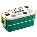 マインクラフト Explore More 2段 弁当箱 600ml 17455 お弁当箱 ランチボックス お弁当 ランチ 入学 大人 学生 新生活 マイクラ M...