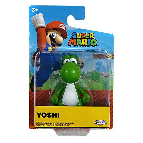 スーパーマリオ フィギュア 2.5”(A) ヨッシー 17606b マリオ SUPERMARIO YOSHI おもちゃ 人形 ミニフィギュア キャラクター ゲー...