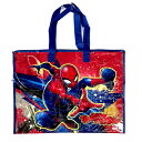 ラージ バッグ ( Spiderman ) 17480 スパイダーマン トート トートバッグ ショッパー エコバッグ エコ レジャー 収納 大きい 手提げ マチ...