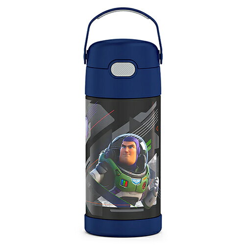 サーモス ストローボトル F410 ( ライトイヤー ) 17885 THERMOS 水筒 保冷 355ml ステンレス ストロー ワンタッチ トイストーリー バズ 映画 Disney Pixar Lightyear バズ ライトイヤー キャラクター グッズ 輸入品 インポート