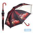 カーズ 子供用 傘 ( 45cm ) 17997 かさ カサ 雨傘 長傘 窓付き レイングッズ 雨具 手開き ディズニー かっこいい 男の子 こども 子ども く...