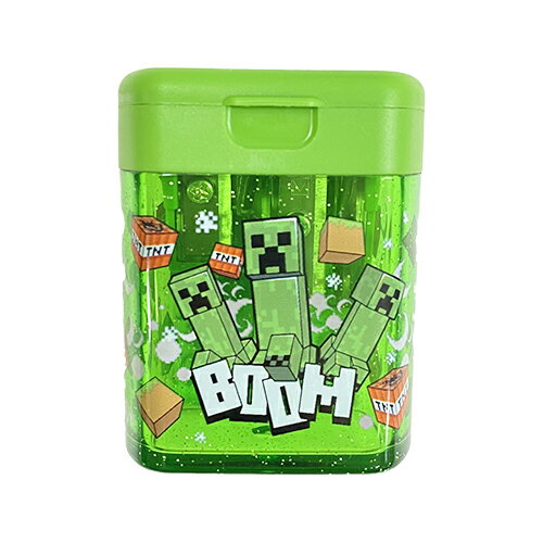 マインクラフト 鉛筆削り ( クリーパー BOOM ) 18071 マイクラ グッズ 鉛筆けずり えんぴつ 鉛筆 シャープナー 文房具 文具 ステーショナリー ...