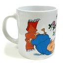 リチャード・スキャリー マグカップ ( ばら/ピッグ ) 18176 Richard Scarry マグ カップ コーヒーカップ 陶器 MugCup 絵本 キャラクター スキャリーおじさん 雑貨 グッズ RS1122