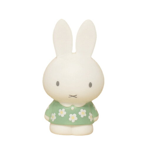 ミッフィー ソフトマスコット (花柄 グリーン ) 18189 ミッフィーちゃん グッズ 人形 ゆびにんぎょう 指人形 ミニチュア ミニ マスコット フィギュア...
