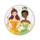 ディズニープリンセス 紙皿 8枚入り S (23) 18207 皿 おさら 使い捨て ペーパープレート プリンセス ディズニー パーティー パーティーグッズ ホ...
