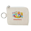 リチャード・スキャリー ヴィンテージ ミニ財布 ( 絵の具 ) 18313 Richard Scarry 財布 二つ折り財布 ウォレット コンパクト お財布 小銭入れ かわいい イラスト 絵本 キャラクター スキャリーおじさん ファッション小物 雑貨 グッズ