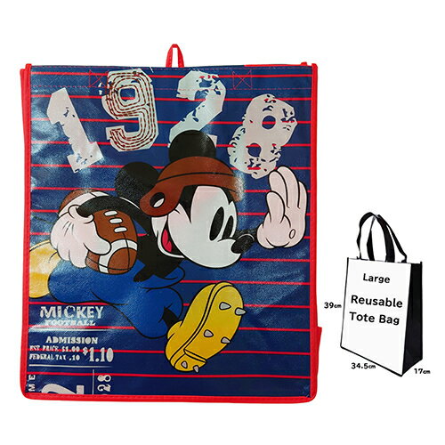 ミッキーマウス バッグ ショッパートート ( L ／ 1928フットボール ) 18352c ショッパー トート トート..