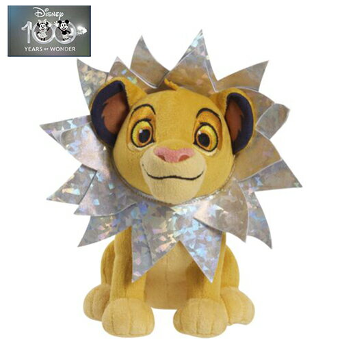 ディズニー 100th ミニ ぬいぐるみ ( シンバ ) 18405f ディズニー100周年記念 おもちゃ ライオンキング Disney100 スモール プラッシュ かわいい クリスマス 誕生日 記念日 プレゼント ギフト 男の子 女の子 輸入品 インポート