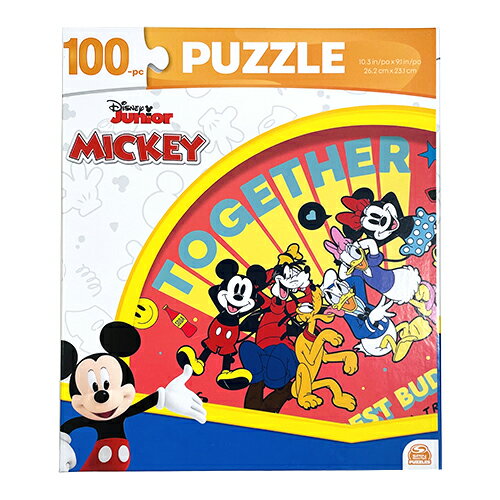 ミッキー & フレンズ パズル ( 100 ピース ) 18414a ジグソーパズル ディズニー Disney 知育 おうち遊び 子供 あそび キッズ 幼児 幼...