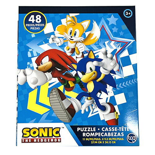 ソニック ジグソーパズル (100 ピース ) 18430b ジグソーパズル Sonic ソニックザヘッジホッグ 知育 おうち遊び 子供 あそび キッズ 幼児 ...