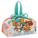 パウパトロール ランチ巾着 ( Girl Pups ) 18508 パウパト ピンク 女の子 グッズ お弁当袋 袋 巾着 きんちゃく 弁当 お弁当箱いれ お弁当...