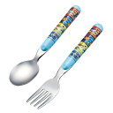 パウパトロール ステンレス スプーン & フォーク セット 子ども用 yts0899 カトラリー 男の子 食器 食事 パウパト チェイス マーシャル ラブル キ...