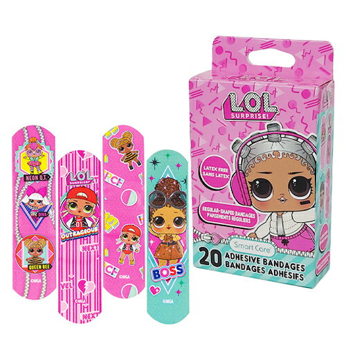 LOL 絆創膏 20枚入り (ヘッドフォン) 18391b エルオーエル LOLサプライズ LOL Surprise ばんそうこう キャラクター グッズ 雑貨 ...