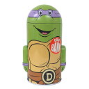 ミュータント タートルズ 缶 貯金箱 ( ドナテロ / 紫 ) 18728c ちょきんばこ バンク 缶 TMNT Tin saving bank ティーンエイジ・ミュータント・ニンジャ・タートルズ 忍者タートルズ Donatello パープル キャラクター 雑貨 グッズ インポート