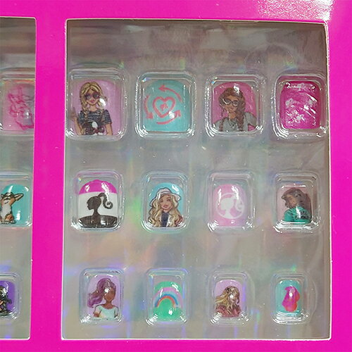 �С��ӡ� �ͥ�����å� 48�ԡ��� 18743 Barbie �С��ӡ� ���å� ������� �ͥ��� �ͥ��륰�å� �Ĥ��� �Ĥ��Ť� �ͥ��륢���� ������դ� ������� ����ե� �ԥ� �Ҷ� ���ɤ� ���å� ���襤�� ���λ� PRESS ON NAIL USA ͢���� ����ݡ��� BB0063GA