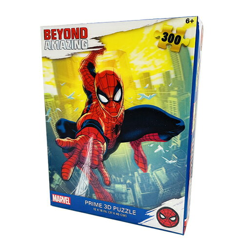 スパイダーマン 300ピース 3D パズル ( スパイダーマン ) 18855a ジグソーパズル 小学生 幼児 大人 知育 おもちゃ マーベル アメコミ ヒーロ...
