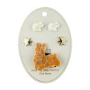 ミッフィー Marble ピアス & ヘアゴム ( うさぎ ) 18928 イヤリング ピアス アクセサリー ヘアゴム miffy うさぎ うさこちゃん 大人 かわいい 女の子 女子 おしゃれ キャラクター グッズ 雑貨 MF46821