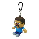 マインクラフト カラビナ付き マスコット ( スティーブ ) 18995 マイクラ グッズ Minecraft ゲーム キャラクター マイクラグッズ Steve...