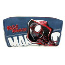 スパイダーマン ペンシルケース 大 ( BL / MILES MORALES ) 19036a ペンケース 筆入れ 筆箱 文房具 ステーショナリー ペンポーチ ...