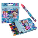 アナと雪の女王2 クレヨン 24色入り 19072 くれよん 文具 文房具 塗り絵 ぬりえ お絵かき おえかき FROZEN アナ雪 アナ エルサ オラフ キャ...