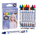 アナと雪の女王2 クレヨン 16色入り 19073 くれよん 文具 文房具 塗り絵 ぬりえ お絵かき おえかき FROZEN アナ雪 アナ エルサ オラフ キャ...