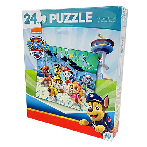 パウパトロール おもちゃ パズル ( 24ピース 6匹 ) 19077b ジグソーパズル 易しい おおきい 知育 おうち遊び 並べる パウパト チェイス スカイ...