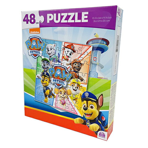 パウパトロール おもちゃ パズル ( 48ピース ) 19077c ジグソーパズル 知育 おうち遊び 並べる パウパト チェイス スカイ ラブル マーシャル 子...