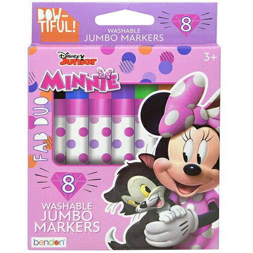 ミニー マーカー 8色 セット 19080 ミニー Minnie カラーペン ペン 文具 文房具 塗り絵 ぬりえ お絵かき おえかき キャラクター disney...