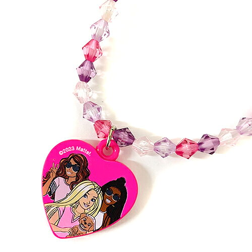 バービー ビーズ ネックレス ＆ ブレスレット セット 19132 Barbie アクセサリー ...