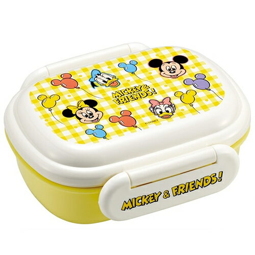 ミッキー 弁当箱 抗菌 ふわっと タイト ランチボックス ドーム型 270ml フレンズ風船 19178 お弁当箱 弁当 ランチ ディズニー ミニー ドナルドダ...