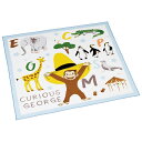 おさるのジョージ ZOO ランチクロス 43×43cm 19438 クロス 弁当包み ランチョンマット 綿 お弁当 ランチ 子ども こども キッズ ジョージ キャラクター グッズ キャラクター 雑貨 かわいい 入園 入園準備 入学(3)