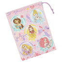 ディズニープリンセス コップ袋 ( 25 ) 19448 巾着 コップ巾着 コップ入れ ランチグッズ お弁当グッズ 入園 入学 ディズニー アリエル ベル ラプ...