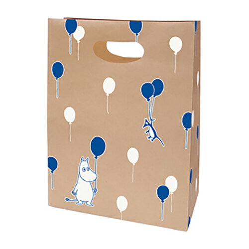 ムーミン クラフト ハンディバッグ ( バルーン BL / K ) MP616 19531 紙袋 手提げ てさげ袋 袋 ラッピング グッズ ラッピング用品 ラッ...