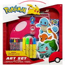 ポケモン アートセット 6アイテム 19672 ポケットモンスター グッズ ステーショナリーセット スタンプ ペン クレヨン シール ノート 男の子 女の子 アメリカ インポート 輸入品 PoKeMoN 7709486POK
