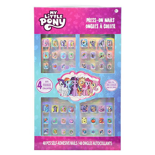 マイリトルポニー キッズ ネイルチップ 4セット / 48ピース 19731 MLP グッズ おもちゃ ネイル ネイルグッズ つけ爪 つけづめ 接着剤付き ネイルファイル おしゃれ カラフル 子供 こども キッズ かわいい 女の子 PRESS-ON NAILS USA 輸入品 インポート MP1817GG マイリトルポニー キッズ ネイルチップ 4セット / 48ピース 19731 MLP グッズ おもちゃ ネイル ネイルグッズ つけ爪 つけづめ 接着剤付き ネイルファイル おしゃれ カラフル 子供 こども キッズ かわいい 女の子 PRESS-ON NAILS USA 輸入品 インポート MP1817GG