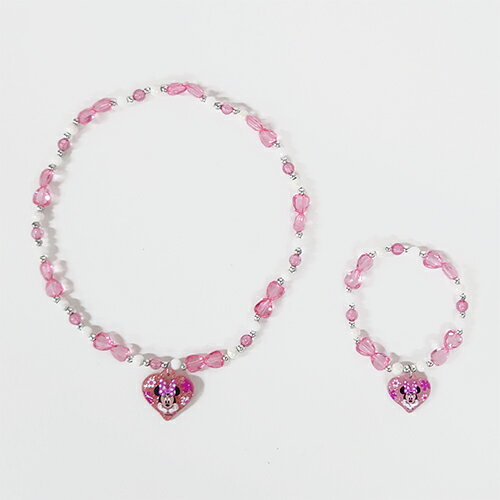 ミニー ネックレス & ブレスレット 20049 MINNIE JEWELRY SET アクセサリー キッズ...