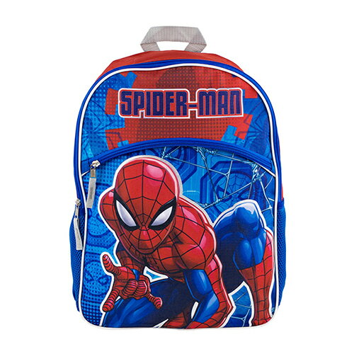スパイダーマン リュック 16インチ （ SPIDER-MAN ） 20078 バッグ リュックサック バックパック ブルー 青 MARVEL マーベル キャラクター グッズ 雑貨 キッズ 男の子 SPIDER-MAN 16" Backpack 輸入品 インポート USA 83864