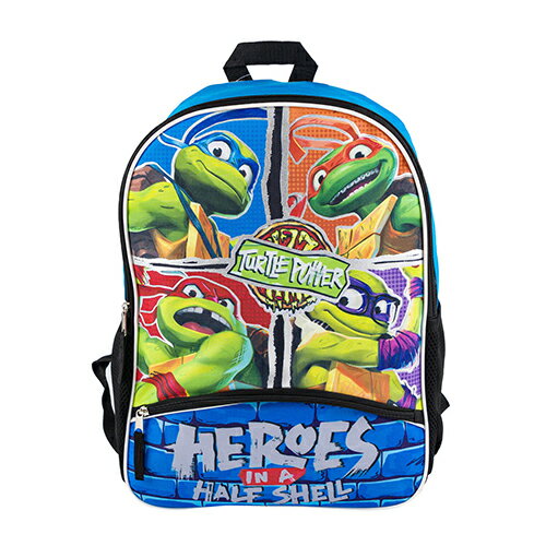タートルズ リュック 16インチ （ HEROES IN A HALF SHELL ） 20079 バッグ リュックサック バックパッ..