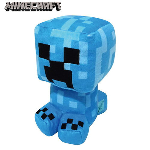 マインクラフト コレクション ぬいぐるみ ( 帯電クリーパー ) 20334 マイクラ グッズ Minecraft ゲーム キャラクター マイクラグッズ Creeper Mob マスコット かわいい ゲームキャラ アイテム ケイカンパニー MCT-CNG9-TC