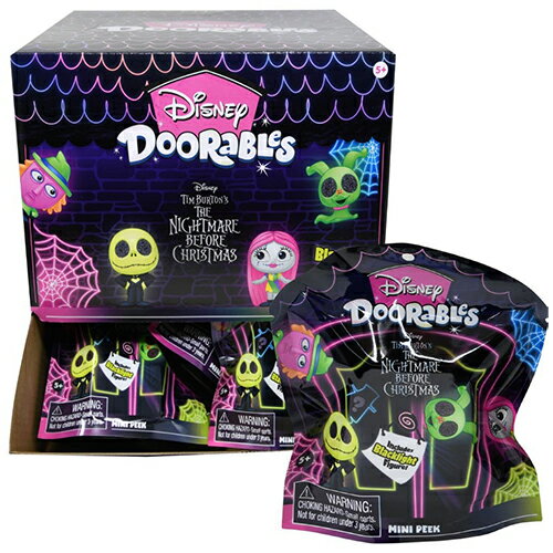 ナイトメアー ビフォア クリスマス ドアラブル ブラックライトフィギュア ブラインドバッグ 1981 ...