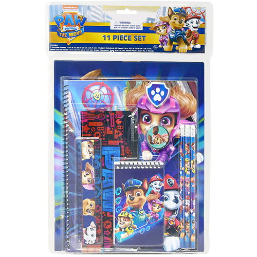 Rakuten - パウパトロール ザ ムービー ステーショナリー 11ピースセット 19826 文具 文房具 ノート メモ帳 マーカー シャーペン 消しゴム 定規 お絵描き お絵描き帳 ディズニー ミニーマウス Disney Minnie 輸入品 インポート 708540PTM
